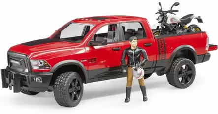Bruder RAM 2500 Power Wagon ja Ducati - Bruder työkonelelut - 4001702025021 - 1