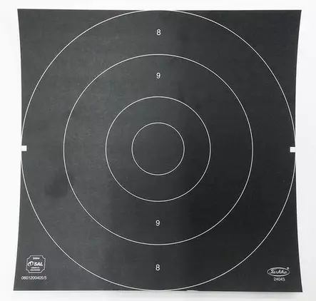 Kuviotaulun keskiö 43 Virallinen 26x26cm - Ase- ja ampumatarvikkeet - 6410362404301 - 1
