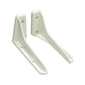 Pesualtaan kannatin 240 mm valkoinen - Kannakkeet ja ruuvit - 6413820800011 - 1