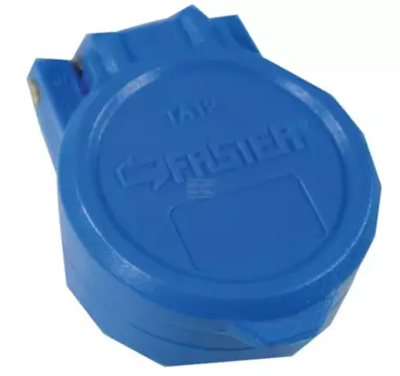 Sininen pikaliittimen pölysuoja ISO 7241 - Hydrauliikka - 8716106428281 - 1
