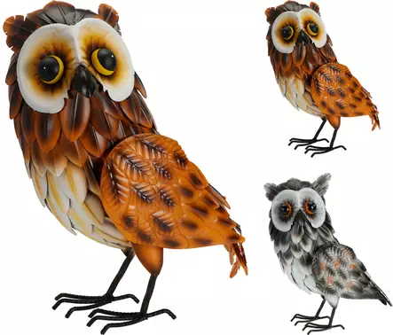 Pöllö puutarhapatsas 37 cm - Puutarhapatsaat, koristeet - 8721037871181 - 1