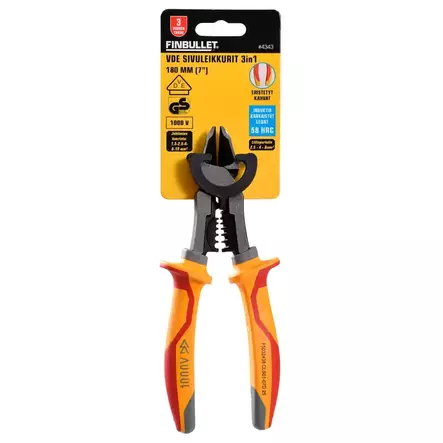 Finbullet Sivuleikkuri 180mm - Pihdit ja leikkurit - 6438152043431 - 2