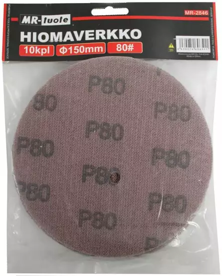 Hiomaverkko 10 kpl, 80# - Hiomatarvikkeet - 6430074696511 - 2