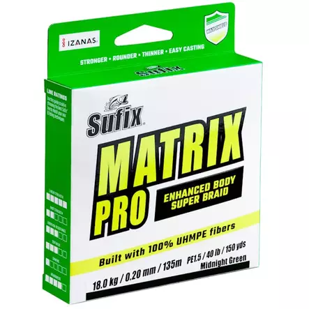 Sufix Matrix Pro 135m - Siimat - 024777698741 - 1