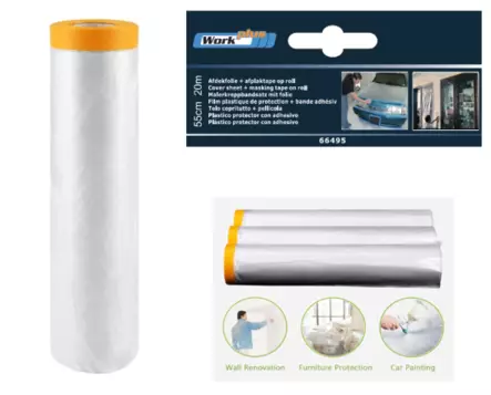 Suojamuovirulla 55cm x 20m - Maalausvälineet - 8714892664951 - 1