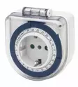 Ajastin 24 h pitkä pistotulppa IP44 - Ajastimet, tunnistimet - 6435200256911 - 1