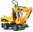 Bruder Caterpillar pyöräalustainen kaivinkone - Bruder työkonelelut - 4001702024451 - 9