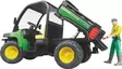 Bruder Gator John Deere XUV 855D lava-ajoneuvo kuljettajalla - Bruder työkonelelut - 4001702024901 - 2