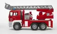 Bruder MAN paloauto vilkuilla ja äänellä - Bruder työkonelelut - 4001702027711 - 2