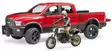 Bruder RAM 2500 Power Wagon ja Ducati - Bruder työkonelelut - 4001702025021 - 2