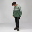 Fjällräven Övik Path Knit W Deep Patina-Misty Green - Retkeilyasusteet - 7323450908881 - 6
