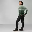 Fjällräven Övik Path Knit W Deep Patina-Misty Green - Retkeilyasusteet - 7323450908881 - 5