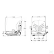Istuin Grammer MSG20 (PVC) - Traktorin istuimet - 8719593735771 - 3