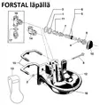 Juomakupin läpän jousi Forstal / Stalcho - Juomakuppien varaosat - 3599150034661 - 2