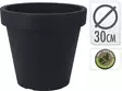 Kukkaruukku harmaa 30 cm - Ruukut, vaasit, korit - 8720573148641 - 1
