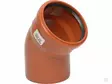 Muhvikulma PVC 110 mm x 45° - Viemäröinti ja vesilukot - 5700036755381 - 2