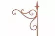 Amppeli- / lyhtyjalusta ruoste 129 cm - Tunnelmavalot - 6410416443621 - 2