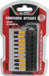 Kärkisarja 10-os. 50 mm S2 - Ruuvauskärjet ja -sarjat - 6430074697501 - 1