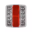 LED Takavalo 105 x 98 mm 4 toimintoa E-Hyväksytty - Huomiovalot ja majakat - 6438152035481 - 1