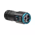 Käsivalo 2000 lm C-ladattava 16340 800mAh 3*8W LPG2 Alumiini - Otsa- ja käsivalaisimet - 6438152098431 - 1