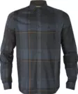 Härkila Akse L/S Shirt Blackberry check - Metsästysasusteet - 5714733668431 - 1