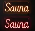 Sauna LED-valoteksti - Sisävalaisimet - 6410416573274 - 1