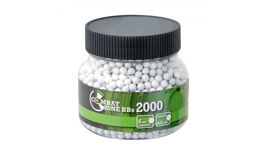 Combat Zone Basic Selection muovikuulat 0,20 g 2000 kpl - Airsoft - 4000844445780 - 1