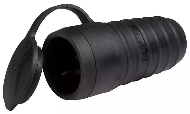 Airam 1-os. jatkopistorasia kumi - Rasiat ja pistokkeet - 6435200173171 - 1