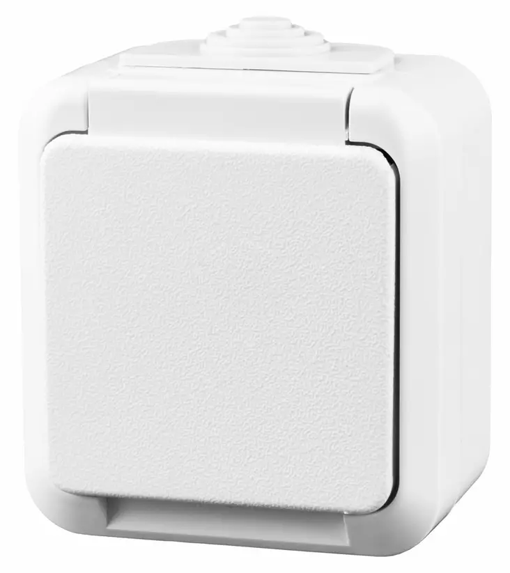 Airam pistorasia 1-os. IP44 pinta-as. - Rasiat ja pistokkeet - 6435200204431 - 1