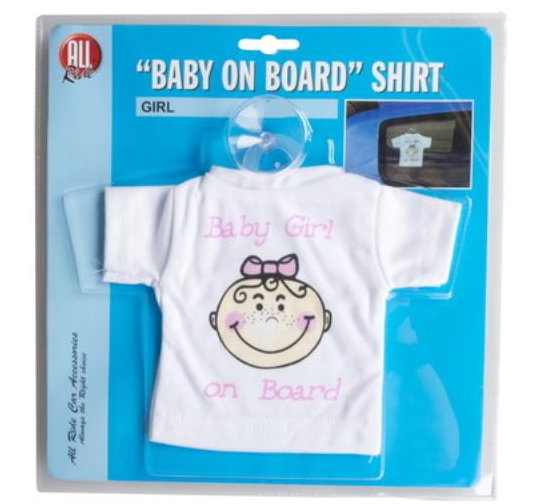 Baby on Board minipaita - Autotarvikkeet - 8711252526911 - 1