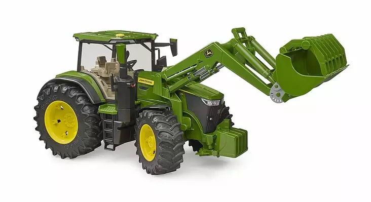 Bruder John Deere 7R 350 etukuormaajalla - Bruder työkonelelut - U03151 - 1