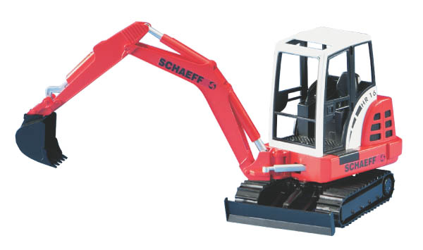 Bruder Schaeff HR16 minikaivinkone - Bruder työkonelelut - 4001702024321 - 1