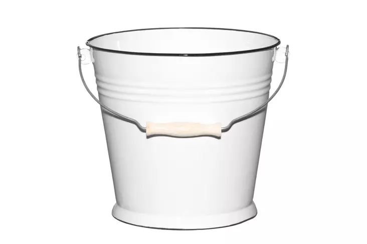 Emalisanko valkoinen 5 litraa - Muuta kaunista - 6410416150741 - 1