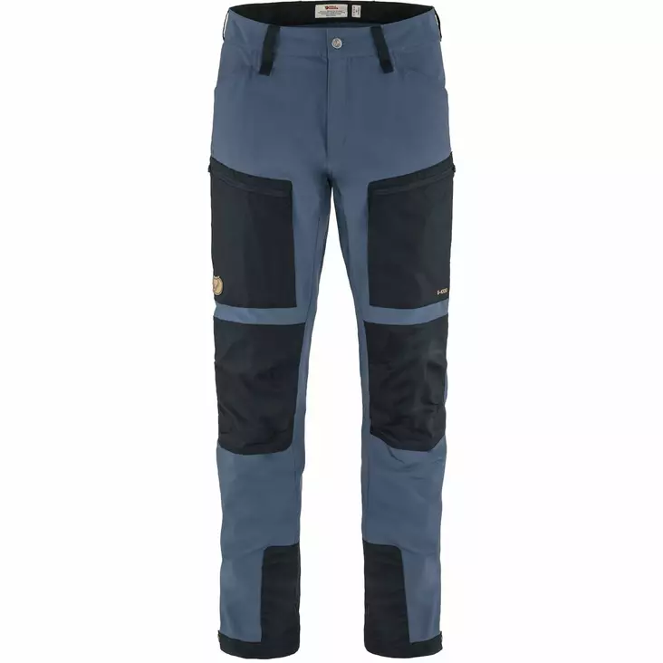 Fjällräven Keb Agile Trousers M Short Indigo Blue-Dark Navy - Retkeilyasusteet - 7323450763411 - 1