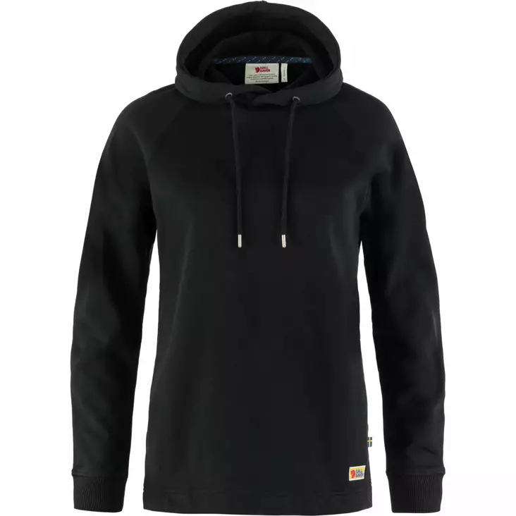 Fjällräven Vardag Hoodie W black - Retkeilyasusteet - 7323450907891 - 1