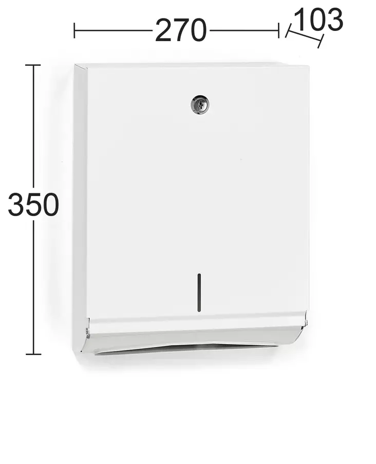 Habo käsipyyhekaappi 300 valkoinen - Muut keittiötuotteet - 7317900027901 - 1