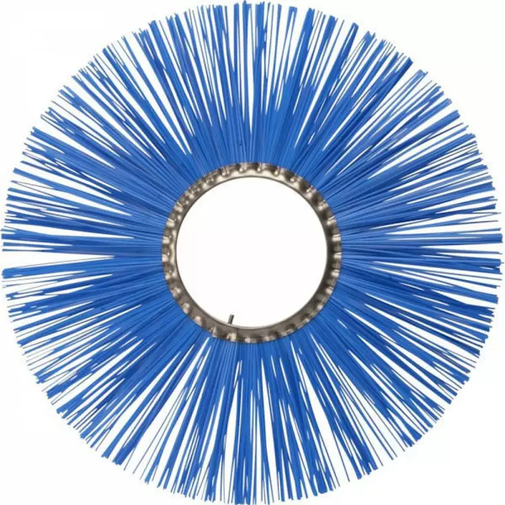 Harjakiekko 600x7" 180 sininen Ø 2,2 mm - Lakaisukoneet, harjakoneet - 5700033489241 - 1