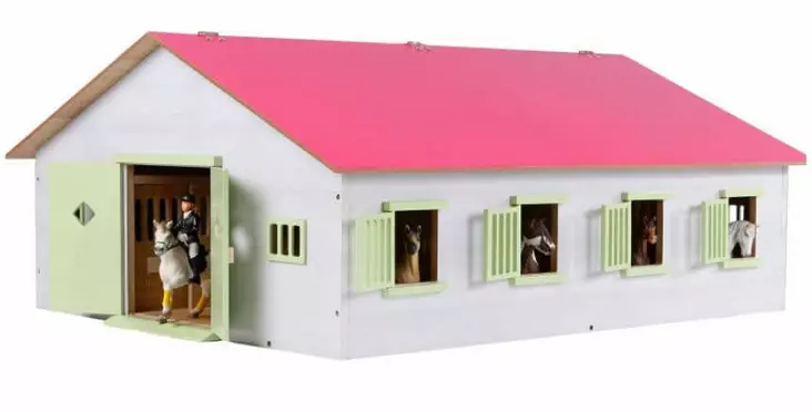 Hevostalli 7 pilttuulla 1:24 - Muut maatila- ja työkonelelut - 8713219344941 - 1