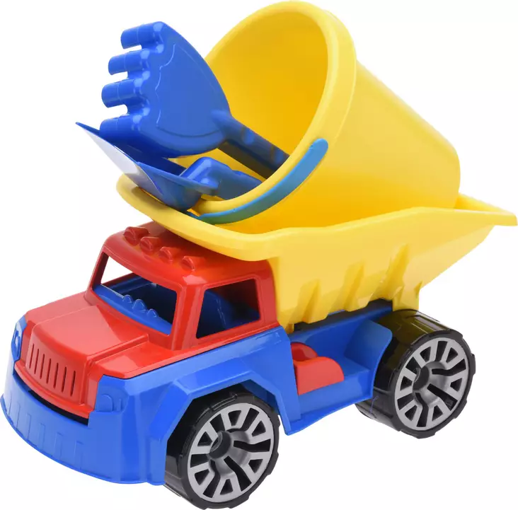 Hiekkalelusetti Auto 4-os. - Kesälelut - 8719987360411 - 1