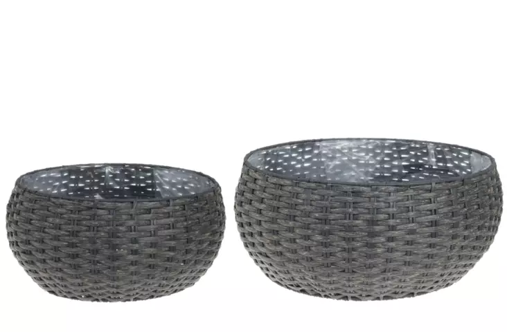 Istutuskori Onyx matala - Ruukut, vaasit, korit - 6410413156241 - 1