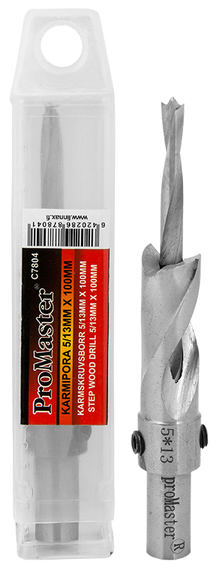 Karmipora 5/13 mm x 100 mm - Puuporanterät - 6420286878041 - 1