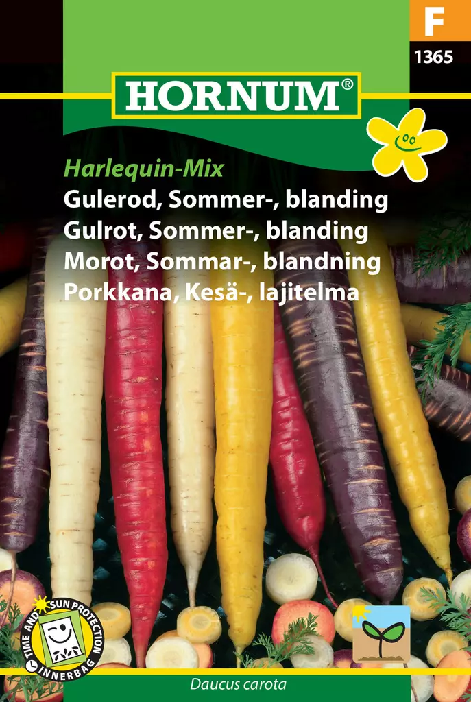 Kesäporkkana lajitelma "Harlequin-Mix2" - Siemenet ja siemenperunat - 5708787013651 - 1