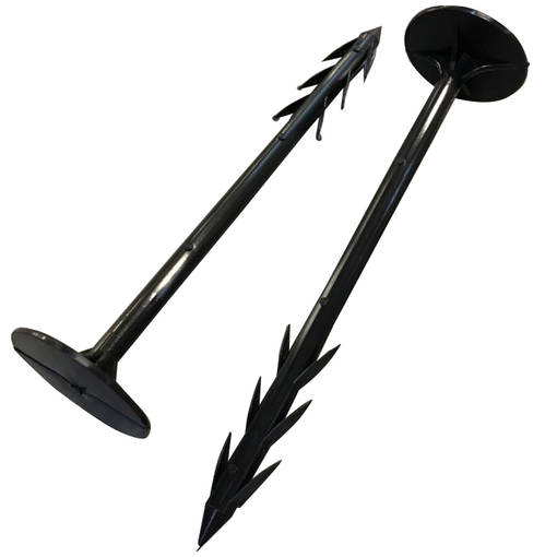 Kiinnityspiikki muovinen 20cm 200kpl/ltk - Muut puutarhakankaat - 6430040628911 - 1