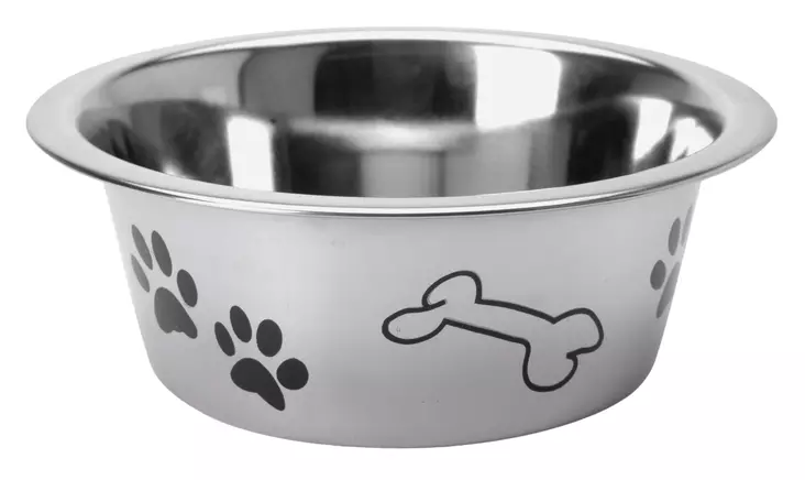Koirankuppi teräs 0,7 litraa - Ruokakupit - 8718158247261 - 1