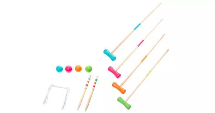 Krokettipeli 4 palaajalle - Kesälelut - 6410412764461 - 1