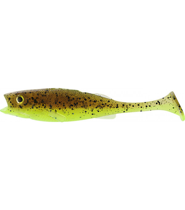 LMAB KØFI Perch Shad Green Pumpkin/Chartreuse - Vieheet ja perhot - 4260640130161 - 1