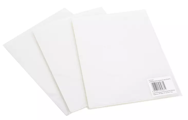 Laminointitasku A4 25 kpl/pkt - Toimistotarvikkeet - 6410411572371 - 1