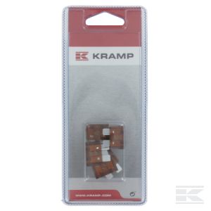 Lattasulake, 7,5A, ruskea, 6 kpl - Sulakkeet - 8716106125401 - 1