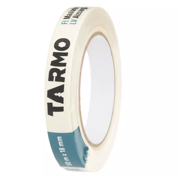 Maalarinteippi 18 mm x 50 m - Teipit - 6410413165571 - 1