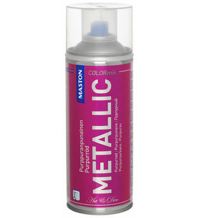 Metallic Purppuranpunainen 400ml - Spraymaalit - 6412492108111 - 1
